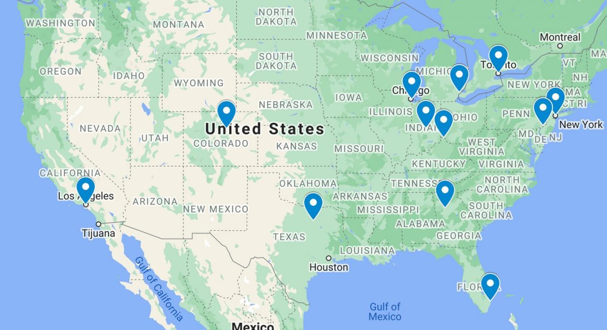 Location of Certified Industrial Hygienist (CIH)